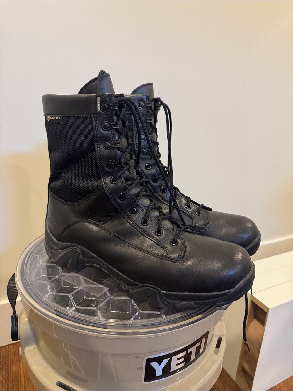 Bates Black Tactical Lace-Up Boots